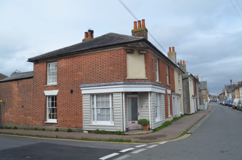 A house in town that used to be a shop