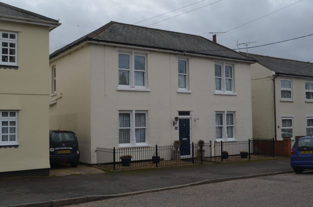 A house in town that used to be a shop